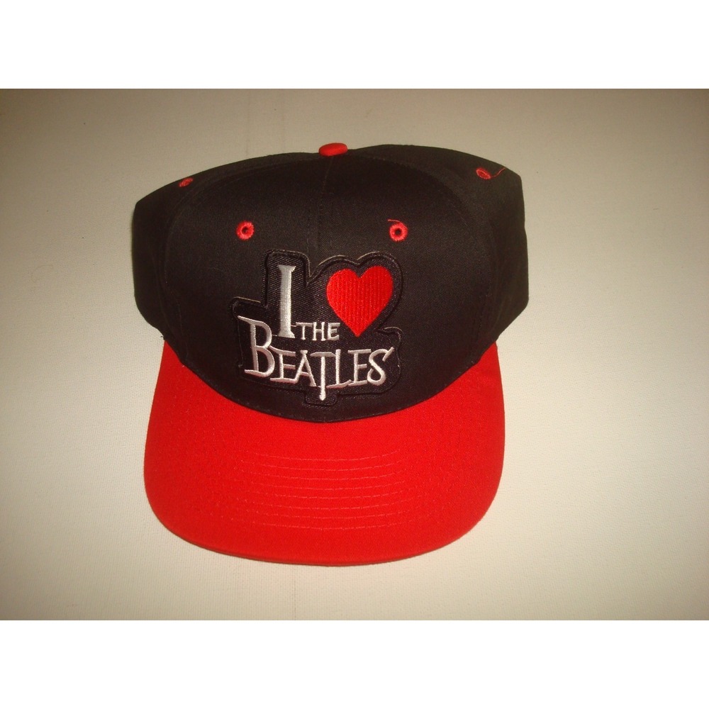 LOVE BEATLES  SNAPBACK‎  HAT CAP VINTAGE DEADSTOCK R1
